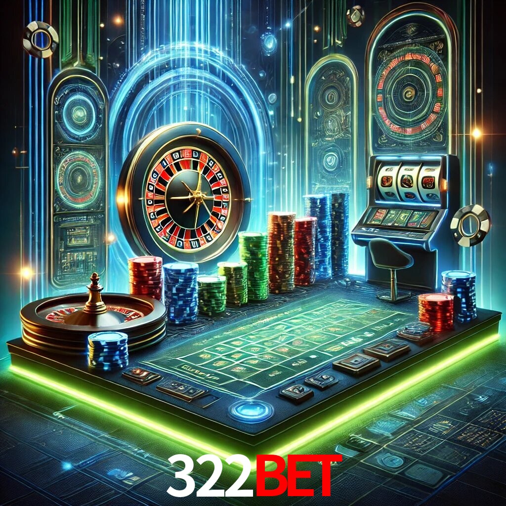 Um mundo de diversão e prêmios online no 322BET